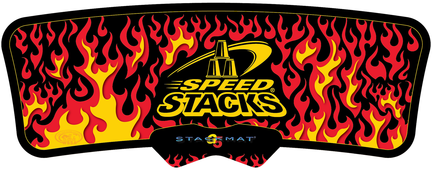 G5 StackMatâ„¢ Pro Black Flames (mat & timer)