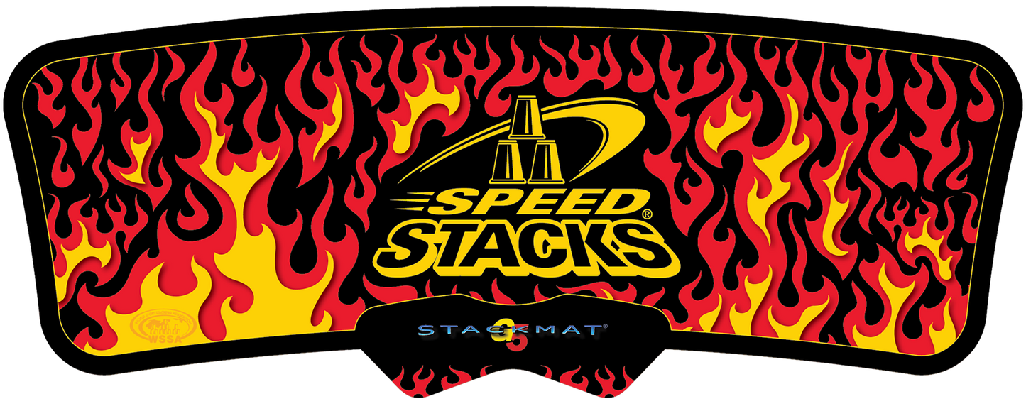 G5 StackMat™ Pro Black Flames (mat & timer)